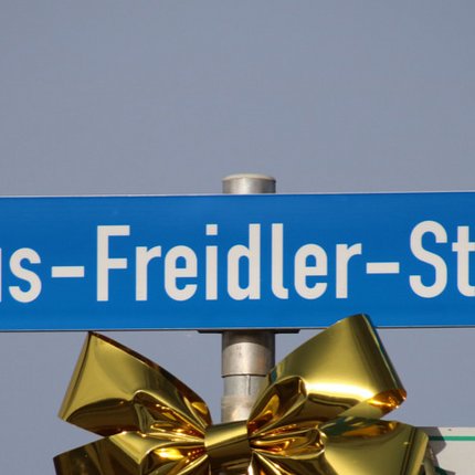 Aus Grindel wird Klaus-Freidler-Straße