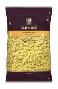 Alb-Gold frische Eierknöpfle