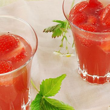 Erdbeer-Bowle (alkoholfrei)